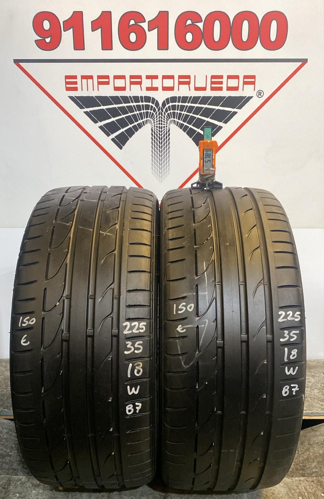 BRIDGESTONE POTENZA USADO  225/35 R18 87 W